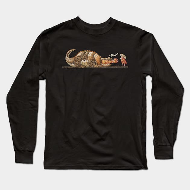 The Princess and The Dragon Long Sleeve T-Shirt by FrisoHenstra